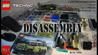 42110 - Disassembly - Technic™ - Land Rover Defender - 2573 pieces - $199.99 - Real Time.
