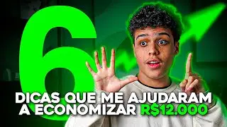 6 PASSOS PARA SOBRAR DINHEIRO | Método Fácil e Prático