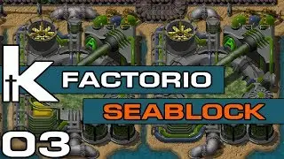 Factorio 0.17 | Sea Block Ep 03 |