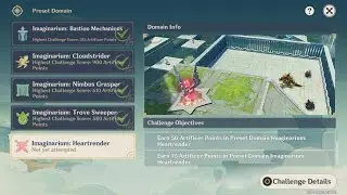 [Genshin Impact] Divine Ingenuity: Collector's Chapter • Preset Domain (Imaginarium: Heartrender)