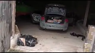Автомобиль контрабандистов в стиле агента 007