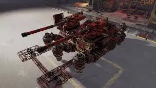 Crossout - Beholder Typhoon with kapkan, from exhibition