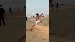 Beach Triple Jump🏖❤️‍🔥
