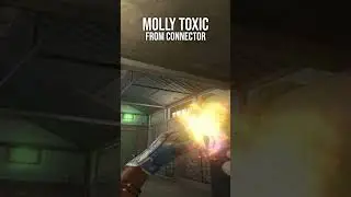 molly toxic barrels from connector Overpass CS2 #cs2 #counterstrike2 #shorts