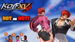 RANKING THE HOTTEST KING OF FIGHTERS XV CHARACTERS (Part 1) - Hot Or Not