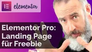 Landing Page mit Elementor Pro - Grundlagen