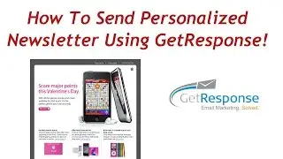 How to send personalized newsletter using getresponse