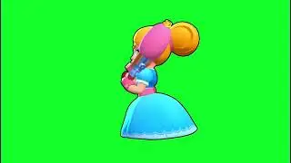 PIPER RUNNING ANIMATION GREEN SCREEN BRAWL STARS