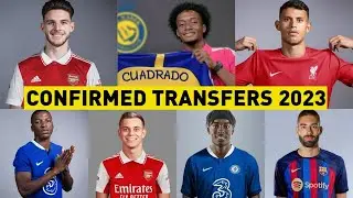 ALL NEW CONFIRMED TRANSFER NEWS 2023 JANUARY! FT. TROSSARD, MADUEKE, CARRASCO