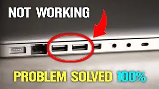 How to Fix USB Ports Not Working in Windows 10/11/7/8 | Tec Rizwan Shahid
