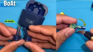 Boat airdopes 402 One Side Not working Dead Repair | Battery Change