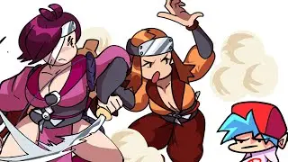 Double Thicc Ninja | Shinobi Scramble | Friday Night Funkin' Mod