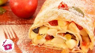 THIS RECIPE Conquered me! QUICK ROLL WITH APPLES / STRUDEL