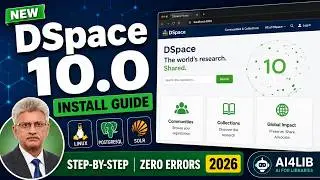 DSpace 10.0 Complete Installation Guide | Step-by-Step on Ubuntu / Linux Mint | coexists with KOHA