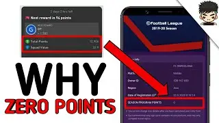Why zero points in efootball season program pes 2020 mobile