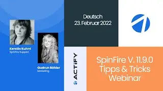 CAD Viewer SpinFire V. 11.9.0 Tipps & Tricks Webinar - Deutsch