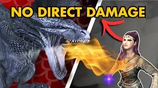 Can you beat Skyrim's Hardest Dragon Mods Without Dealing Direct Damage?