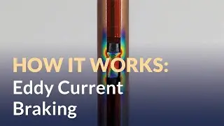 How Does a Lenz Apparatus Demonstrate Eddy Current Braking?