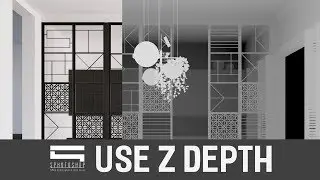 Use ZDepth Make Fog and DOF in Photoshop - Photoshop Architecture