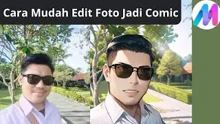 CARA Mengubah Foto Menjadi Komik | HOW to edit photos into comics