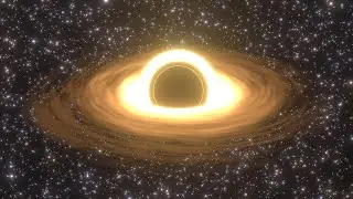 Blender Black Hole Loop Video Animation | Original Music