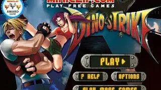 Fighting Dino strike, flash game, action