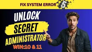 Enable secret administrator windows 10 & 11