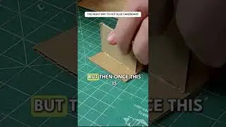 The Right Way To Hot Glue Cardboard (Strong and Clean)