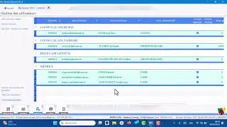 #3   MODULE PARAMETRE : GESTION DES UTILISATEURS  - SUSPENSION COMPTE