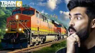 Driving the Longest Train Into a Wild Jungle Fire | Train Sim World 6