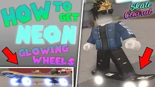 How to get NEON glowing wheels in ROBLOX Skate Park! + CODE