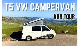 VW T5 VAN TOUR - with toilet and sleeps 5 with 2 double beds !! VANLIFE UK 