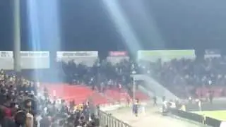 Dhuna ne Elbasan Arena, Elbasani - Tirana 2-3 (23 Nentor 2014 )