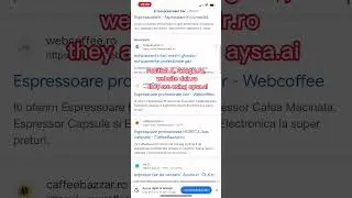 Dair.ro expressoare bar, 4th position on Google.ro #seo