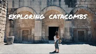 exploring catacombs // Summer in Israel series