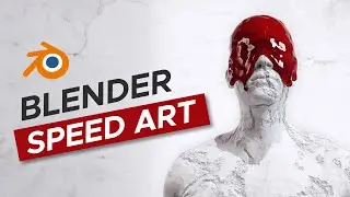 How I Made This Artwork In Blender - Speed Art Tutorial
