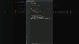 Get IP address using python 