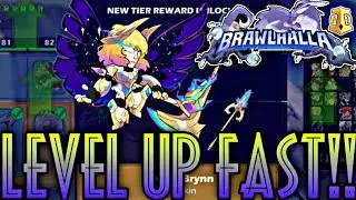 HOW TO LEVEL UP FAST IN THE BRAWLHALLA BATTLE PASS