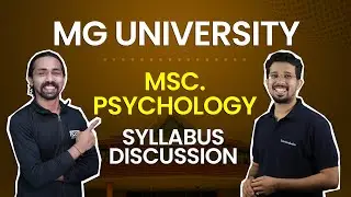 MG University MSc Psychology Syllabus | Entrance Exams 2024 | Kerala| PEPP