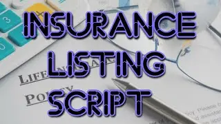 Insurance Listing Script, Policy clone script