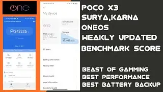 Custom rom for poco X3 Surya and Karna beast for gamming and performance and battery backup