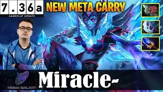 Miracle - Vengeful Spirit | 7.36a Update | New META CARRY | Safelane | Dota 2 Pro MMR Gameplay