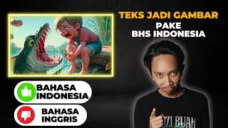 UBAH TEKS MENJADI GAMBAR TANPA PAHAM BAHASA INGGRIS