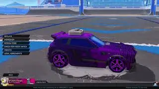 How to get the Couch potato Title and the vcr topper in rocket league