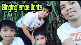 singing Empe lights while walking