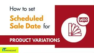 How to bulk edit scheduled sale date for variations in WooCommerce?