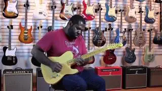 Fender Custom Shop Ltd Ed Esquire Relic Tele Nocaster Blonde by Make'n Music feat Kirk Fletcher