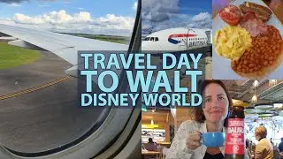 Travel Day to Walt Disney World Florida 2019 | Gatwick to Orlando on British Airways | Walmart Haul