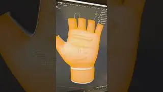 Realistic Gloves modeling in blender