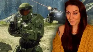 First Time Playing Halo: Combat Evolved - pt1 #xbox